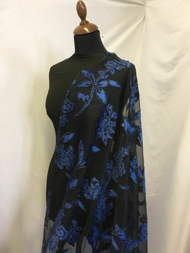 NEW Designer Organza Burnout Floral Lace Fabric 62'' 157 cm Dress Craft