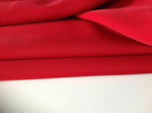 Load image into Gallery viewer, New Red Powder Touch Crepe Twill Suiting Fabric 58&quot;148cm Skirt Trouser Suit Ysl1