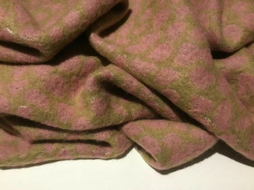 New High Class Multicolored Dalmatians Mohair Wool Fabric Seen On Catwalk 53”