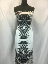 Load image into Gallery viewer, New High Class Designer Panel Border Satin Print Fabric Dress Material Garment
