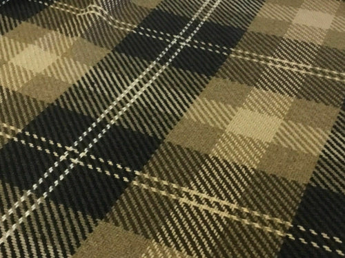 New High Class Designer Multicolored Check Heavy Wool Boucle Fabric Garment