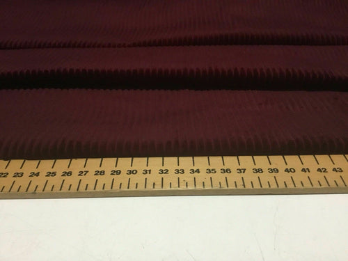 NEW High Class Designer Maroon Colour Jumbo Corduroy Fabric 44'' 112 cm Material