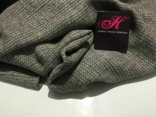New Hand Woven Multicoloured Harris Tweed 100% Wool High Class Fabric 28” 73 cm