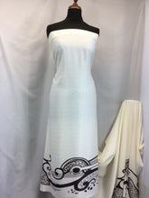 Load image into Gallery viewer, NEW Fabulous High Class Designer Border Satin Jacquard Print 44&quot; 112 cm Material