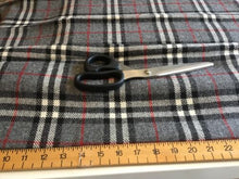 Load image into Gallery viewer, NEW Designer Multi Colour 100% Wool Check Fabric Material Garment Cloth Coat M