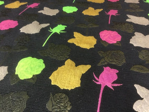 NEW Fabulous High Class Designer Floral Jacquard Brocade Fabric Garment 58"