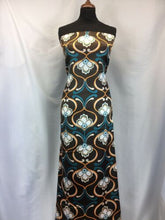 Load image into Gallery viewer, NEW Gorgeous High Class Designer Multicoloured Classic Floral Satin Print Fabric