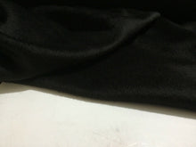 Load image into Gallery viewer, NEW Jet Black High Class Designer Mohair Cashmere Wool Fabric Material Garment