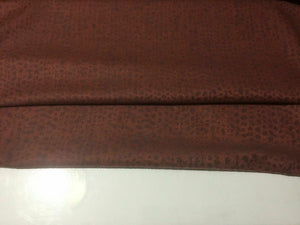 New High Class Designer Multicoloured Cheetah Print Wool Fabric 59"150cm Garment