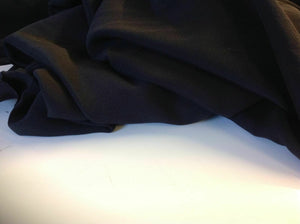 Black Silk Chiffon Fabric Dress Scarf 42" 109 cm NEW Black Stretch Silk Abaya