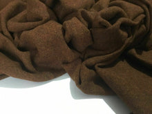 Load image into Gallery viewer, New High Class Designer 100% Wool Cinnamon Colour Fabric 62&quot; Garment Material
