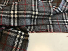 Load image into Gallery viewer, NEW Designer Multi Colour 100% Wool Check Fabric Material Garment Cloth Coat M