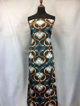 Load image into Gallery viewer, NEW Gorgeous High Class Designer Multicoloured Classic Floral Satin Print Fabric
