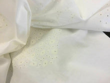 Load image into Gallery viewer, NEW White 100% Cotton Anglaise Multi broidery Ring Holes Fabric Dry Lace