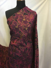 Load image into Gallery viewer, New Italian Reversible Glitter Floral BROCADE GORGEOUS JACQUARD Fabric Dress