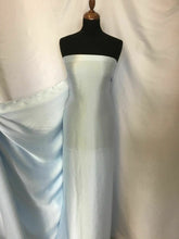 Load image into Gallery viewer, NEW 100% Silk Matt Silver Silk Marocain Spots Fabric 54&quot; Dress Cloth Material