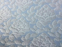 Load image into Gallery viewer, NEW High Class Designer Petrol Blue Floral Stretch Jacquard Brocade Art Fabric