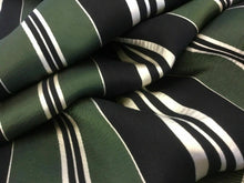 Load image into Gallery viewer, NEW Italian Cotton Silk Multi Colour Jacquard Weaved Stripes Fabric 60’’152cm