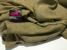 Load image into Gallery viewer, New High Class Hand Woven Harris Tweed 100% Wool Fabric 28” Garment Material