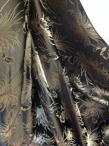 NEW Silky BROCADE GORGEOUS JACQUARD Fabric 44" 113cm Dress Film Costume Art NEW