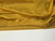 Load image into Gallery viewer, NEW High Class Designer Mustard Colour Suede Spandex Stretch Fabric Valentino DG