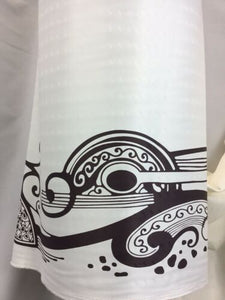 NEW Fabulous High Class Designer Border Satin Jacquard Print 44" 112 cm Material