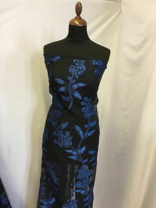 NEW Designer Organza Burnout Floral Lace Fabric 62'' 157 cm Dress Craft