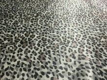 Load image into Gallery viewer, NEW High Class Designer Multicoloured Silky Soft Satin Leopard Print Fabric 3