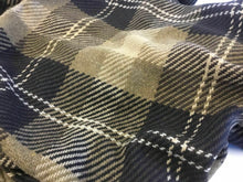 Load image into Gallery viewer, New High Class Designer Multicolored Check Heavy Wool Boucle Fabric Garment