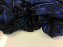 Load image into Gallery viewer, NEW High Class Designer Shiny Lightening Blue Tie Die Stretch Lame Jersey Fabric