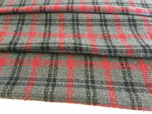 Load image into Gallery viewer, Brand New Beautiful Multi Colour Check Cotton Boucle Fabric 62&quot; 158 cm Material