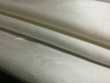 Load image into Gallery viewer, New Heavy Satin Ivory Colour 100% Silk Dupion Slub Fabric For 1/2 Half Metre