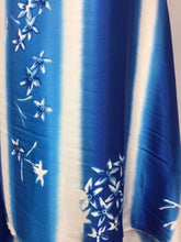 Load image into Gallery viewer, NEW High Class Designer Stripe Floral Satin Print Fabric 44&quot; 112 cm Material