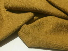 Load image into Gallery viewer, New High Class Designer Mustard Heavy Jacquard Brocade Shiny Cloque Fabric