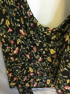NEW Beautiful Designer German Viscose Floral Print Fabric 58''149 cm Dress Art