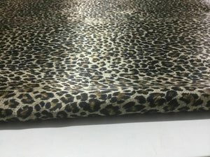 NEW High Class Designer Multicoloured Silky Soft Satin Leopard Print Fabric 4