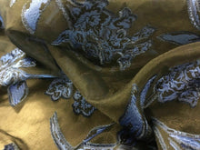 Load image into Gallery viewer, NEW Designer Organza Burnout Floral Lace Fabric 62&#39;&#39; 157 cm Dress Craft