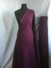 Load image into Gallery viewer, New High Class Designer Plum Heavy Jacquard Brocade Shiny Cloque Fabric