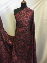Load image into Gallery viewer, New Italian Reversible Glitter Floral BROCADE GORGEOUS JACQUARD Fabric Dress