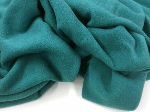 New High Class Designer Sea Green Colour Wool Fabric 63" 161 cm Seen On Catwalk