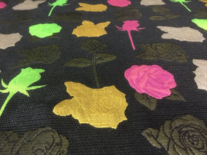 NEW Fabulous High Class Designer Floral Jacquard Brocade Fabric Garment 58"