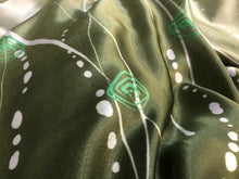 Load image into Gallery viewer, New High Class Designer Silky Satin Border Greek Ocean Print Fabric 44&quot; 112 cm