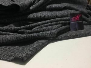 New Hand Woven Multicolour Harris Tweed 100% Wool Herringbone High Class Fabric