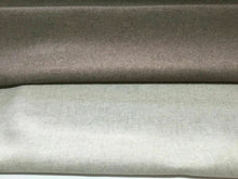 Load image into Gallery viewer, New High Class Designer Dark Beige Cationic Cream Reversible Wool Fabric Garment