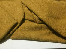 Load image into Gallery viewer, New High Class Designer Mustard Heavy Jacquard Brocade Shiny Cloque Fabric