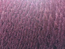 Load image into Gallery viewer, New High Class Designer Plum Heavy Jacquard Brocade Shiny Cloque Fabric