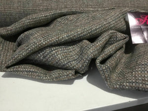 New Hand Woven Multicoloured Harris Tweed 100% Wool High Class Fabric 28” 73 cm