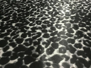 NEW High Class Designer Multicoloured Silky Soft Satin Leopard Print Fabric 5