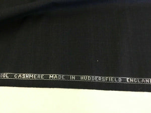 NEW Luxury Cool Wool Cashmere Made In Huddersfield England Check Suiting Fabric