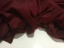 Load image into Gallery viewer, NEW High Class Designer Maroon Colour Jumbo Corduroy Fabric 44&#39;&#39; 112 cm Material